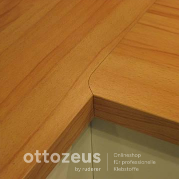 Küchenarbeitsplatten kleben / Kanten versiegeln--127