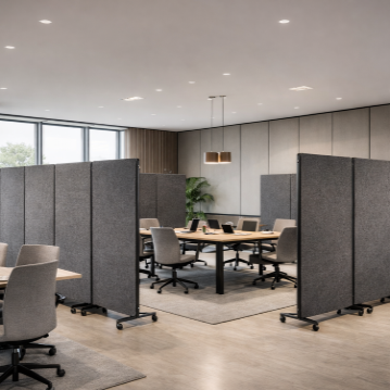 Herstellung und Kleben von Trennwänden, Trennwandsystemen, Raumteilern Category