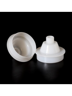 Folienbeuteladapter für PU Düsen mit Feingewinde