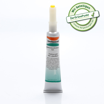 technicoll®  Sekundenkleber Gel - Der Grüne Punkt