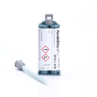 Araldite® 2012-1 schnell härtender 2K-Epoxidklebstoff -  hochfeste Verklebungen von Metall, inkl. 1 Mischrohr