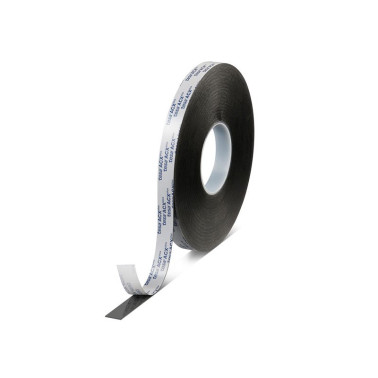 tesa® ACXplus 7074 High Resistance (Klebeband), Frabe schwarz, Länge 25m, Breite 19mm
